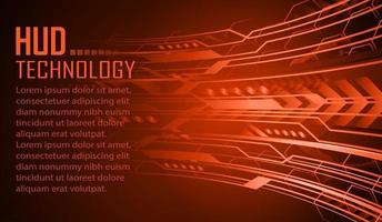 cyber circuit future technology concept background vector