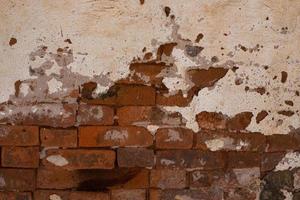 Fondo de textura de hormigón de pared de ladrillo sucio viejo