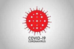 este es un diseño vectorial para el fondo covid-19 vector