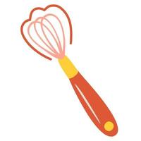 Kitchen whisk. Balloon whisk for mixing and whisking.