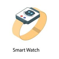 Smart Wrist Watch vector