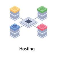 Database Network Concepts vector