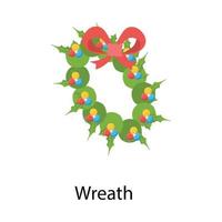 Trending Wreath Conecpts vector