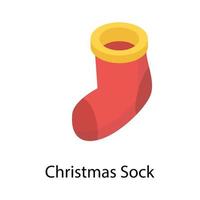 Christmas Socks Concepts vector