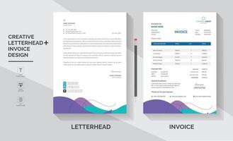 Corporate business branding identity stationary design vector