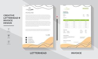 letterhead and invoice template