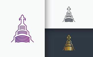 conjunto de logotipos de bienes raíces y construcción vector