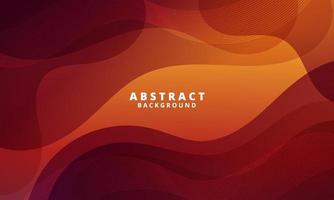 Abstract Colorful Fluid Wave Background vector