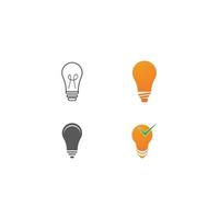 Bulb illustration design vector