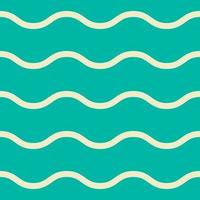 Modern Abstract Waves Seamless Repeat Pattern vector