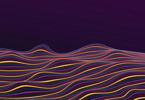 Abstract colorful lines background vector