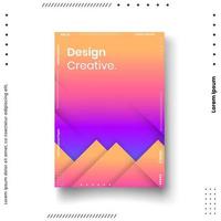 Cover design template set vector