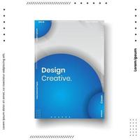 Cover design template set vector