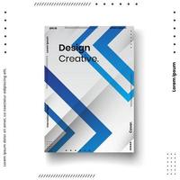 Cover design template set vector