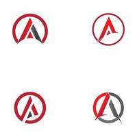 un logotipo y un vector de símbolo
