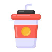 Coffee and smoothie drink, vector