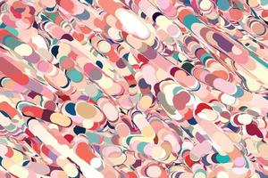 Liquify abstract colorful background vector