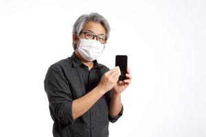 Senior Asian Man photo