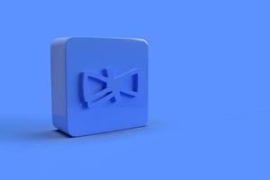 3D Rendering Icon photo