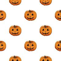 Illustration on theme big colored pattern Halloween vector