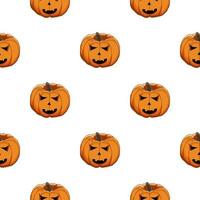 Illustration on theme big colored pattern Halloween vector