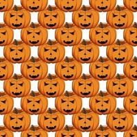 Illustration on theme big colored pattern Halloween vector