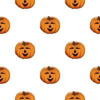 Illustration on theme big colored pattern Halloween vector