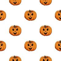 Illustration on theme big colored pattern Halloween vector