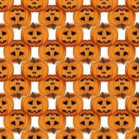 Illustration on theme big colored pattern Halloween vector