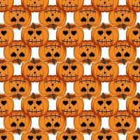 Illustration on theme big colored pattern Halloween vector