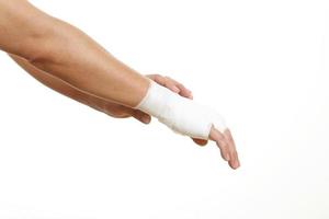 Hands with Bandage photo