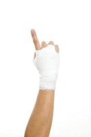 Hands with Bandage photo