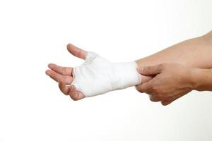 Hands with Bandage photo