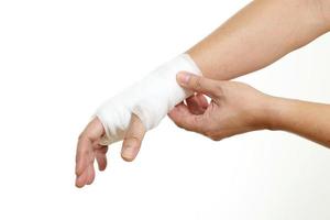 Hands with Bandage photo