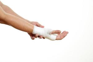 Hands with Bandage photo