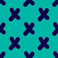 Modern Cross Seamless Repeat Pattern vector