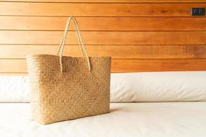 Beautiful woven bag - fashion style photo
