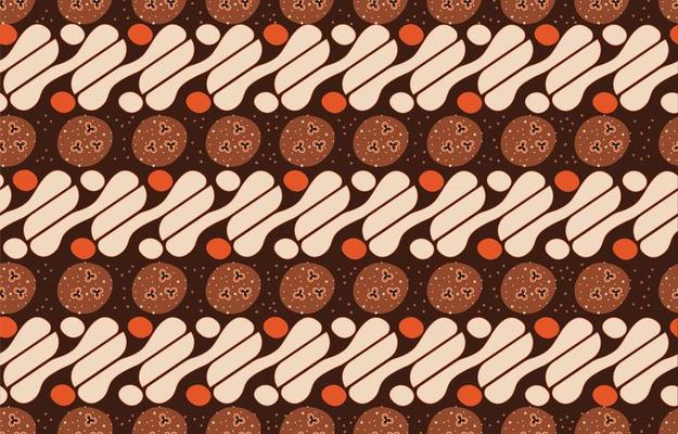 Batik Parang Seamless Pattern