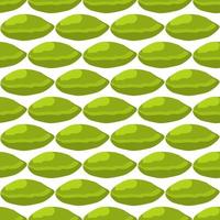 Illustration on theme big pattern identical types pistachio vector