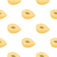 Illustration on theme big pattern identical types hazelnut vector