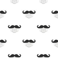 Illustration on theme seamless pattern baby pacifiers vector