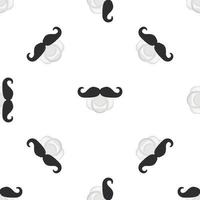Illustration on theme seamless pattern baby pacifiers vector