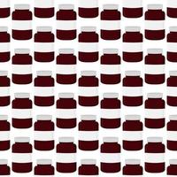 big colored set different types of pills inside close jar vector