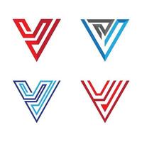 imagenes de logo letra v vector