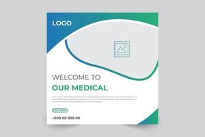 Medical Banner Design For Your Promotion Hospital Vector Template