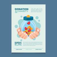 donation poster templates