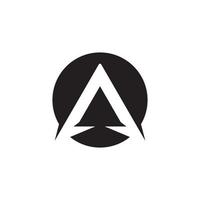 Un logotipo de letra y un diseño de icono empresarial. vector