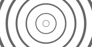 Concentric circle for sound wave. Abstract circle line pattern vector
