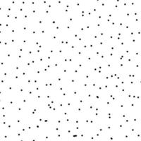 Polka dots brush painting pattern on background - hand drawn vector