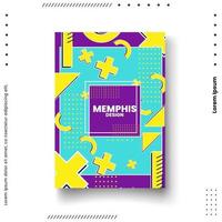 Cover design template set with abstract lines modern vector